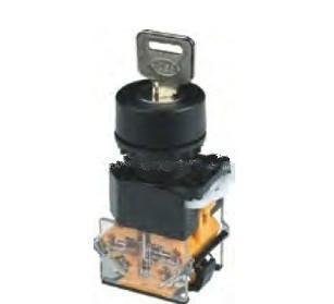 【江陰長(zhǎng)江電器 三檔位右鎖鑰匙鈕 LA38-20YL3/】?jī)r(jià)格_廠家_圖片 -